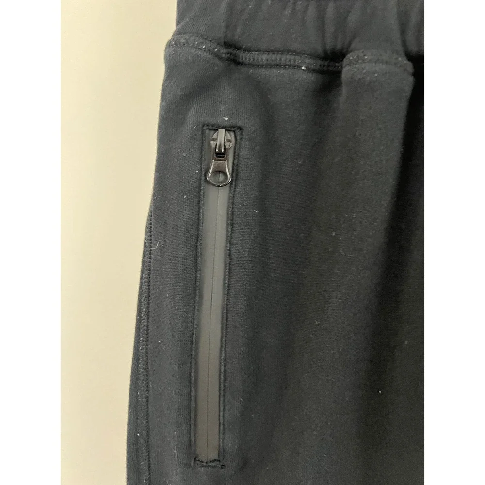American Tall Joggers Sweatpants Mens Medium Tall Black Drawstring - Picture 11 of 11